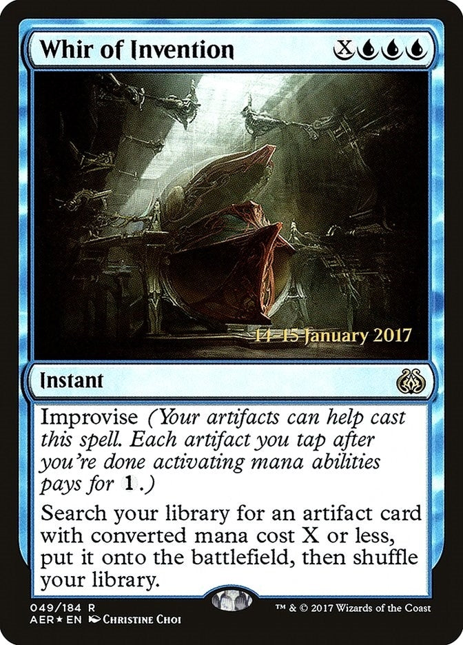 Image for Whir of Invention (49) [Prerelease Cards] - Magic: The Gathering