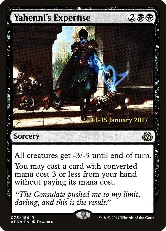 Image for Yahenni's Expertise (75) [Prerelease Cards] - Magic: The Gathering