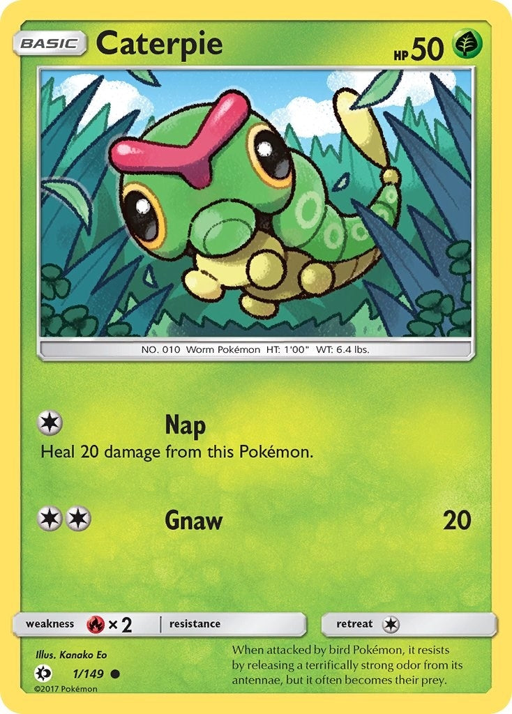 Image for Caterpie (1/149) [SM Base Set] - Pokemon