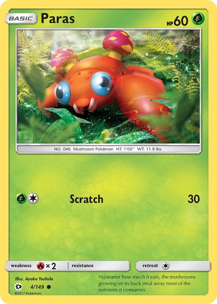 Image for Paras (4/149) [SM Base Set] - Pokemon