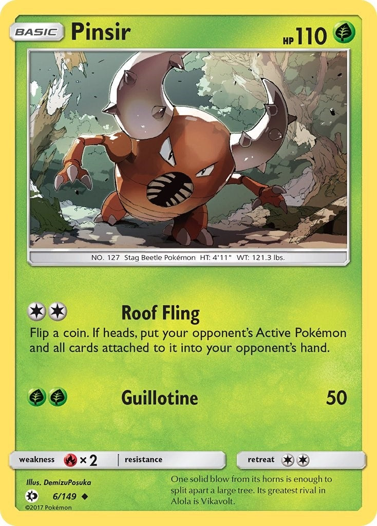 Image for Pinsir (6/149) [SM Base Set] - Pokemon