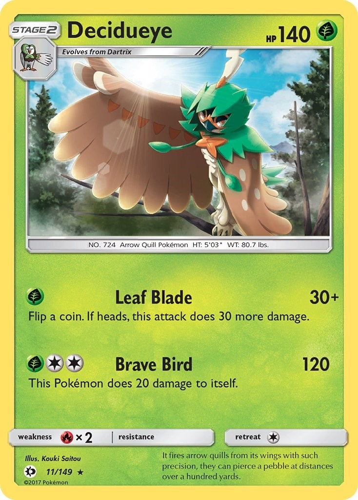 Image for Decidueye (11/149) [SM Base Set] - Pokemon