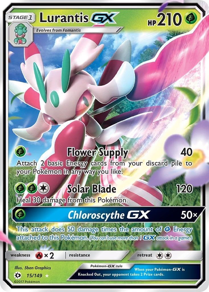 Image for Lurantis GX (15/149) [SM Base Set] - Pokemon