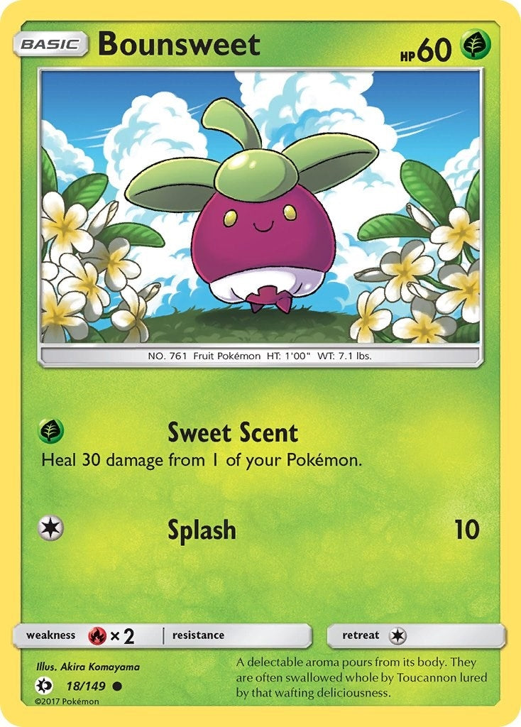 Image for Bounsweet (18/149) [SM Base Set] - Pokemon