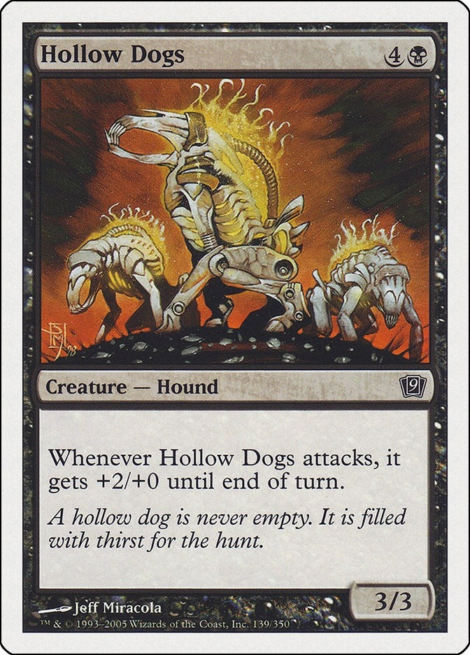 Image for Hollow Dogs (139) [9th Edition] - Magic: The Gathering