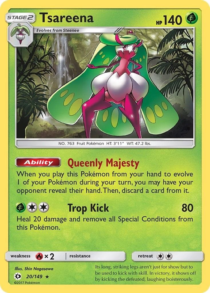 Image for Tsareena (20/149) [SM Base Set] - Pokemon