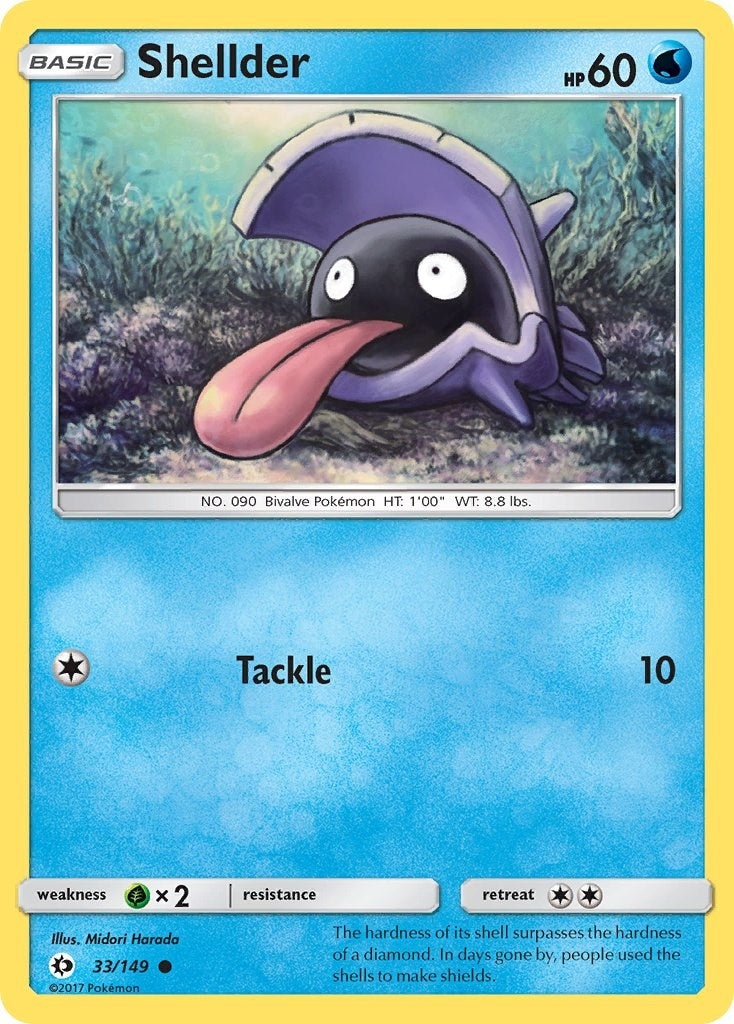 Image for Shellder (33/149) [SM Base Set] - Pokemon