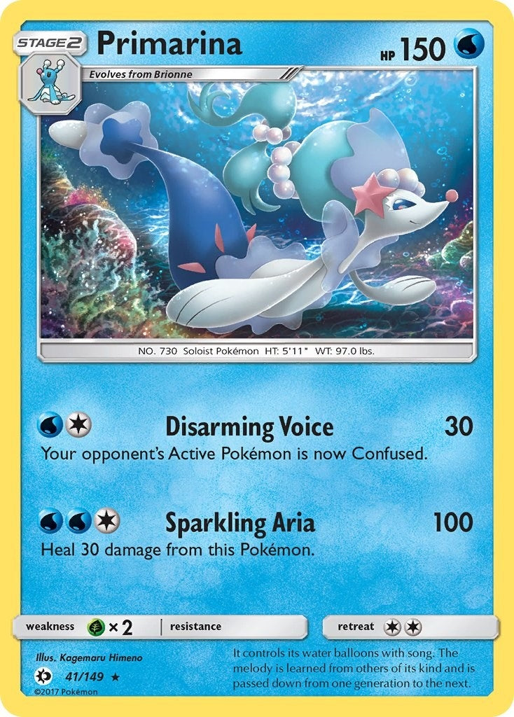 Image for Primarina (41/149) [SM Base Set] - Pokemon