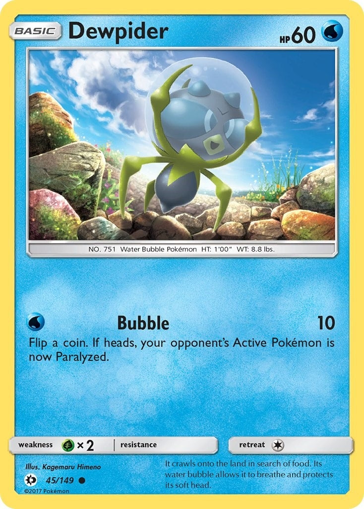 Image for Dewpider (45/149) [SM Base Set] - Pokemon