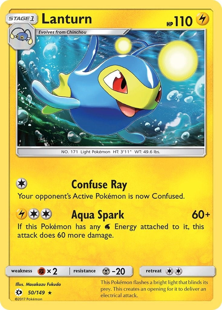 Image for Lanturn (50/149) [SM Base Set] - Pokemon
