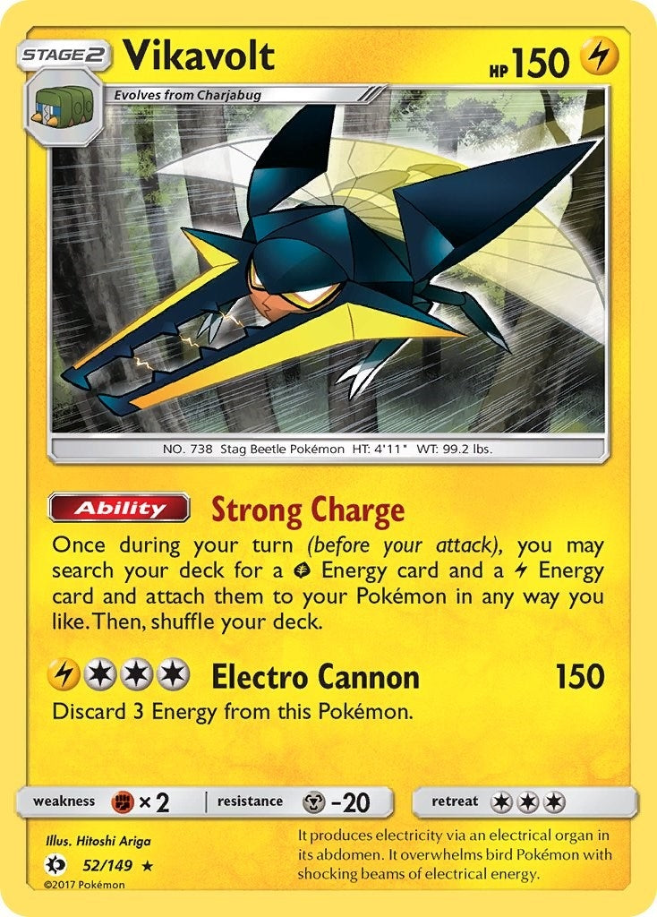 Image for Vikavolt (52/149) [SM Base Set] - Pokemon
