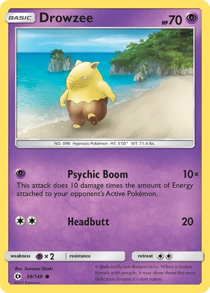 Image for Drowzee (59/149) [SM Base Set] - Pokemon