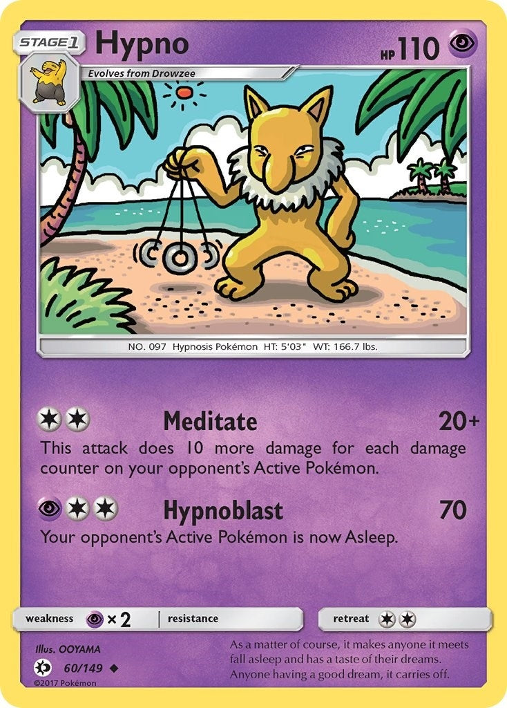 Image for Hypno (60/149) [SM Base Set] - Pokemon