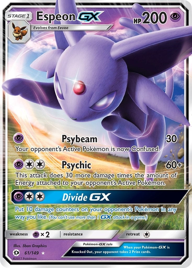 Image for Espeon GX (61/149) [SM Base Set] - Pokemon