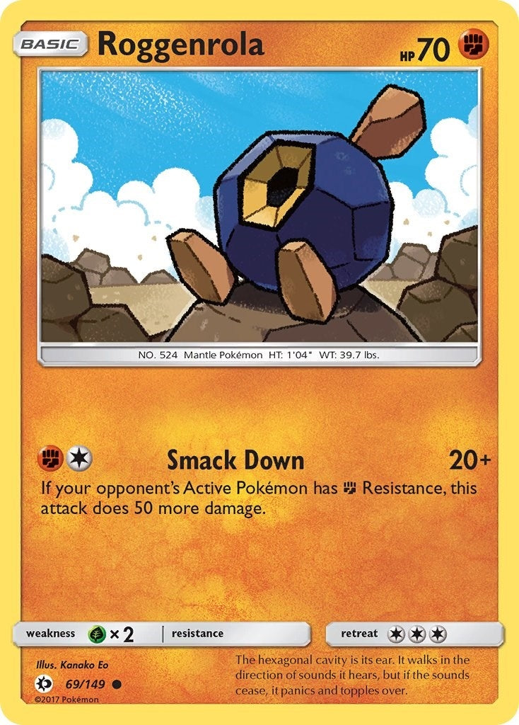 Image for Roggenrola (69/149) [SM Base Set] - Pokemon