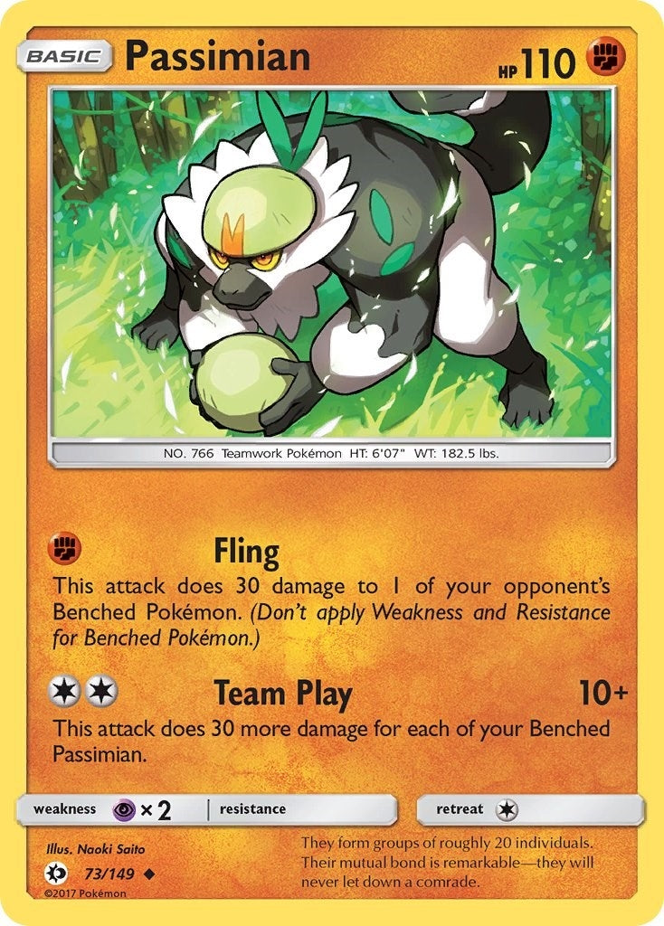 Image for Passimian (73/149) [SM Base Set] - Pokemon