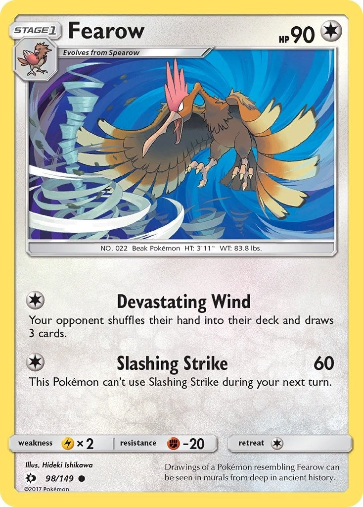 Image for Fearow (98/149) [SM Base Set] - Pokemon