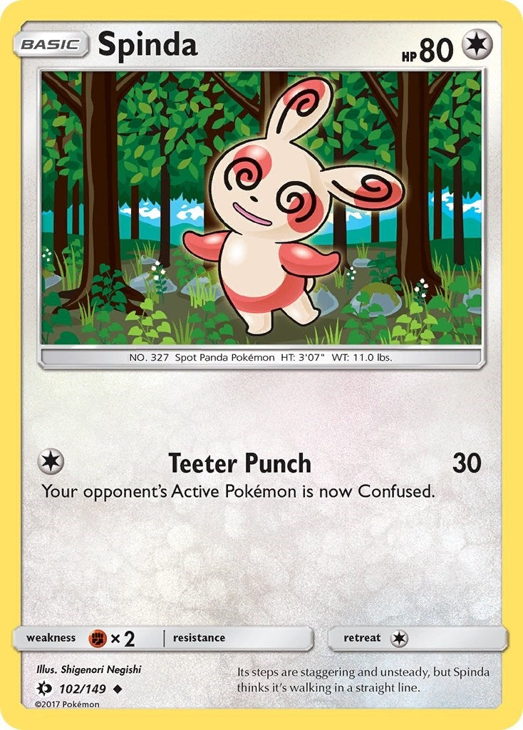Image for Spinda (102/149) [SM Base Set] - Pokemon