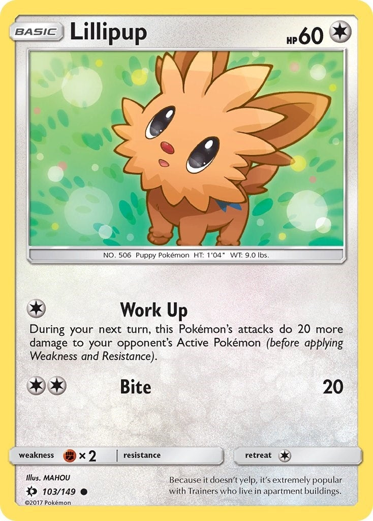 Image for Lillipup (103/149) [SM Base Set] - Pokemon