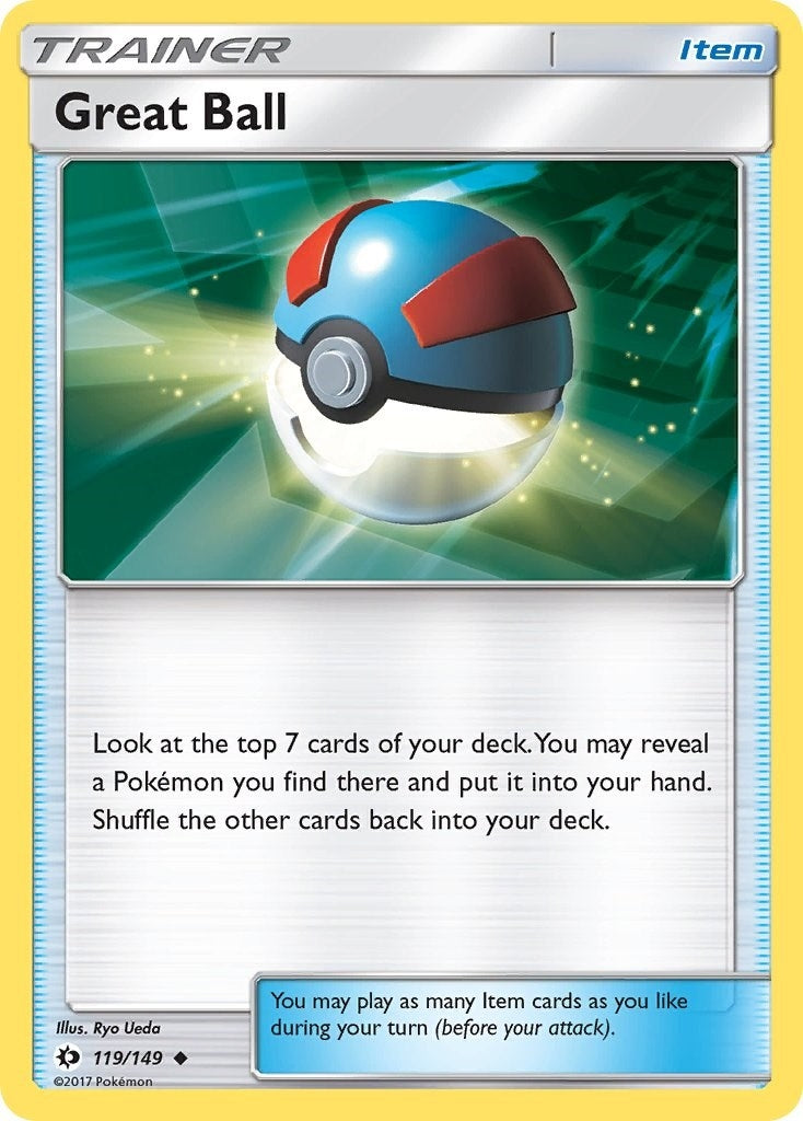 Image for Great Ball (119/149) [SM Base Set] - Pokemon