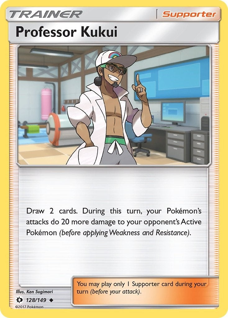 Image for Professor Kukui (128/149) [SM Base Set] - Pokemon