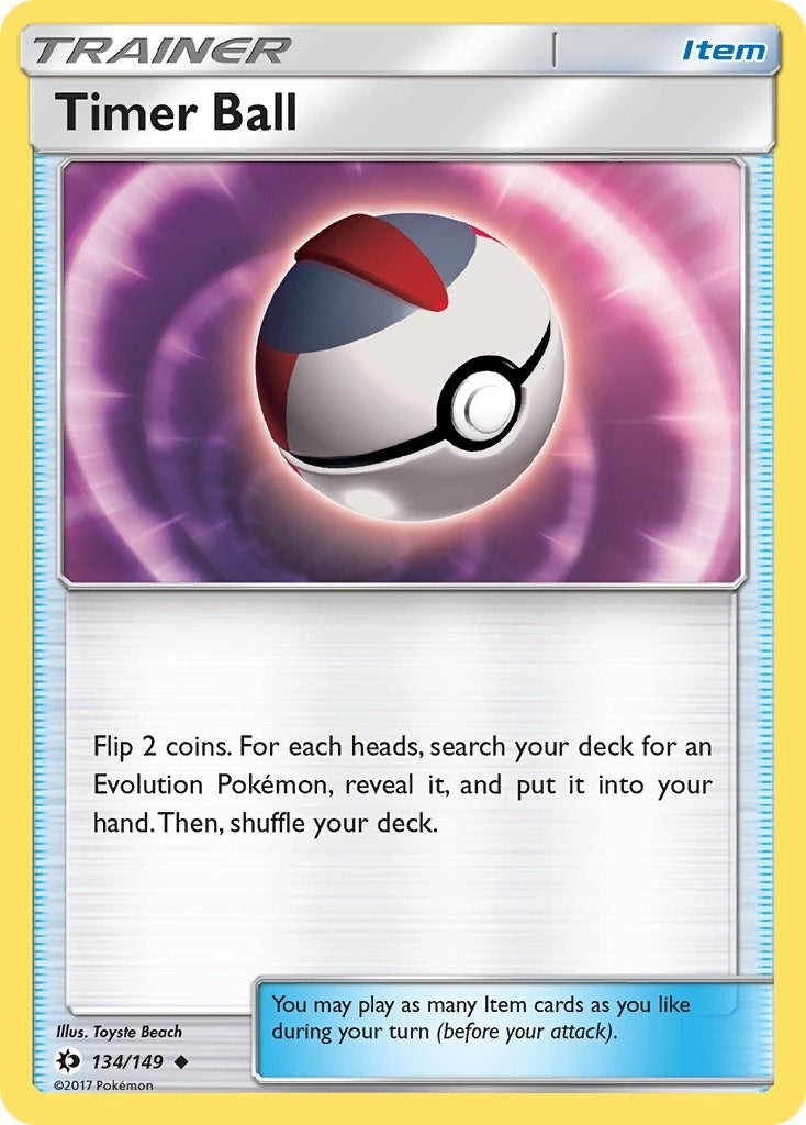 Image for Timer Ball (134/149) [SM Base Set] - Pokemon