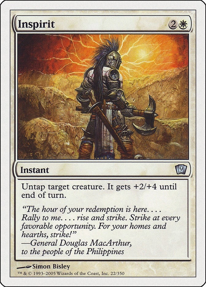 Image for Inspirit (22) [9th Edition] - Magic: The Gathering