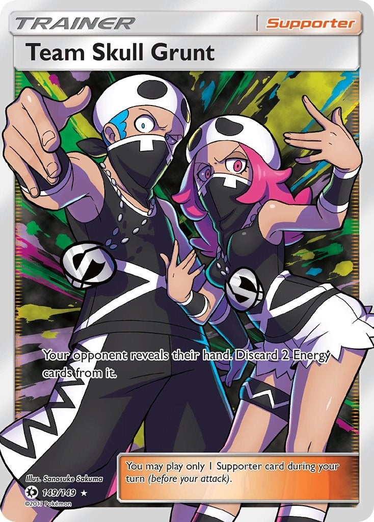 Image for Team Skull Grunt (Full Art) (149/149) [SM Base Set] - Pokemon