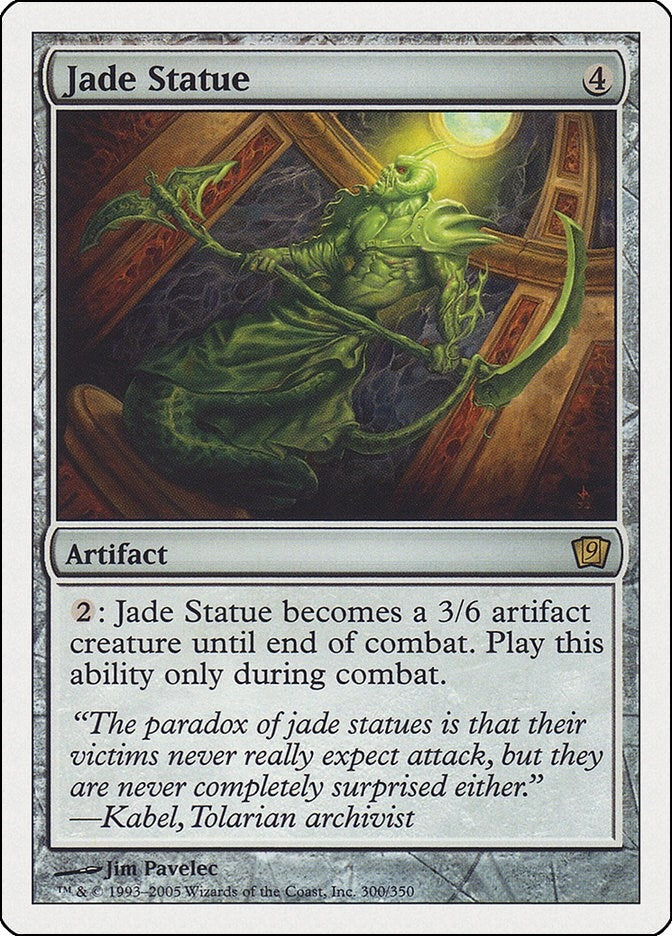 Image for Jade Statue (300) [9th Edition] - Magic: The Gathering