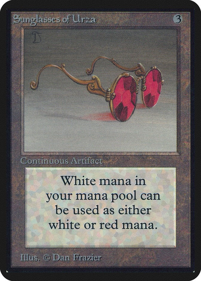 Image for Sunglasses of Urza [Alpha Edition] - Magic: The Gathering