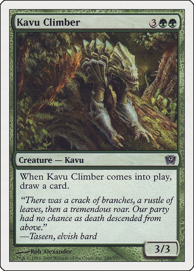 Image for Kavu Climber (249) [9th Edition] - Magic: The Gathering