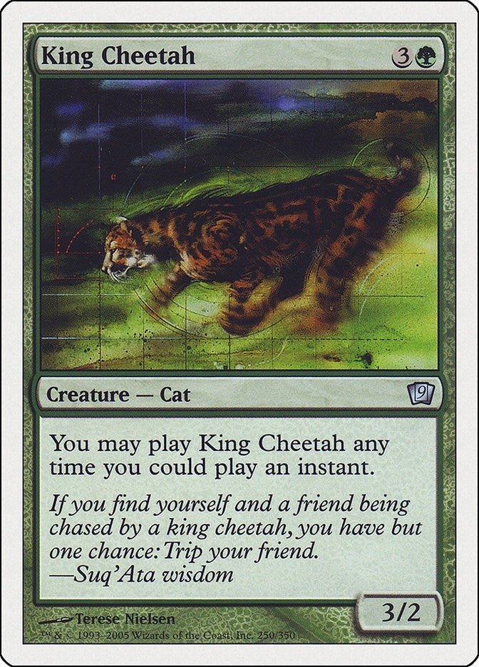 Image for King Cheetah (250) [9th Edition] - Magic: The Gathering