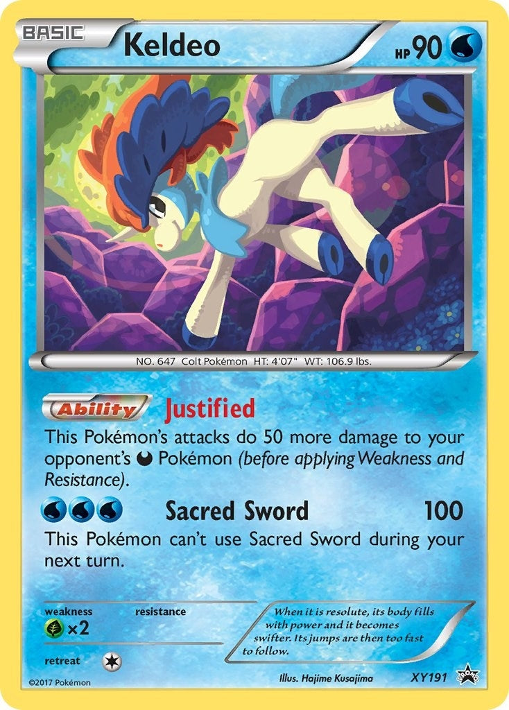 Image for Keldeo - XY191 (XY191) [XY Promos] - Pokemon