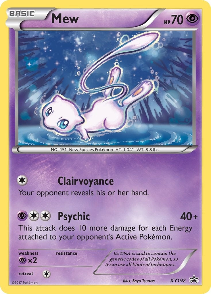 Image for Mew - XY192 (XY192) [XY Promos] - Pokemon