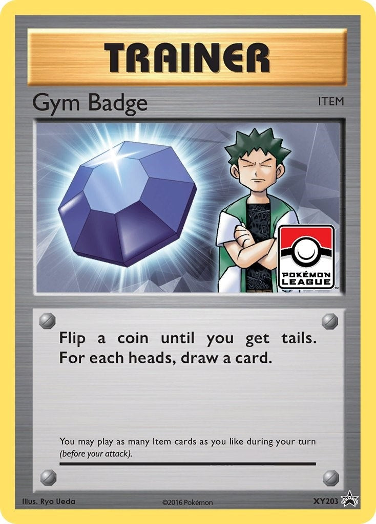 Image for Gym Badge (Brock) (XY203) [XY Promos] - Pokemon