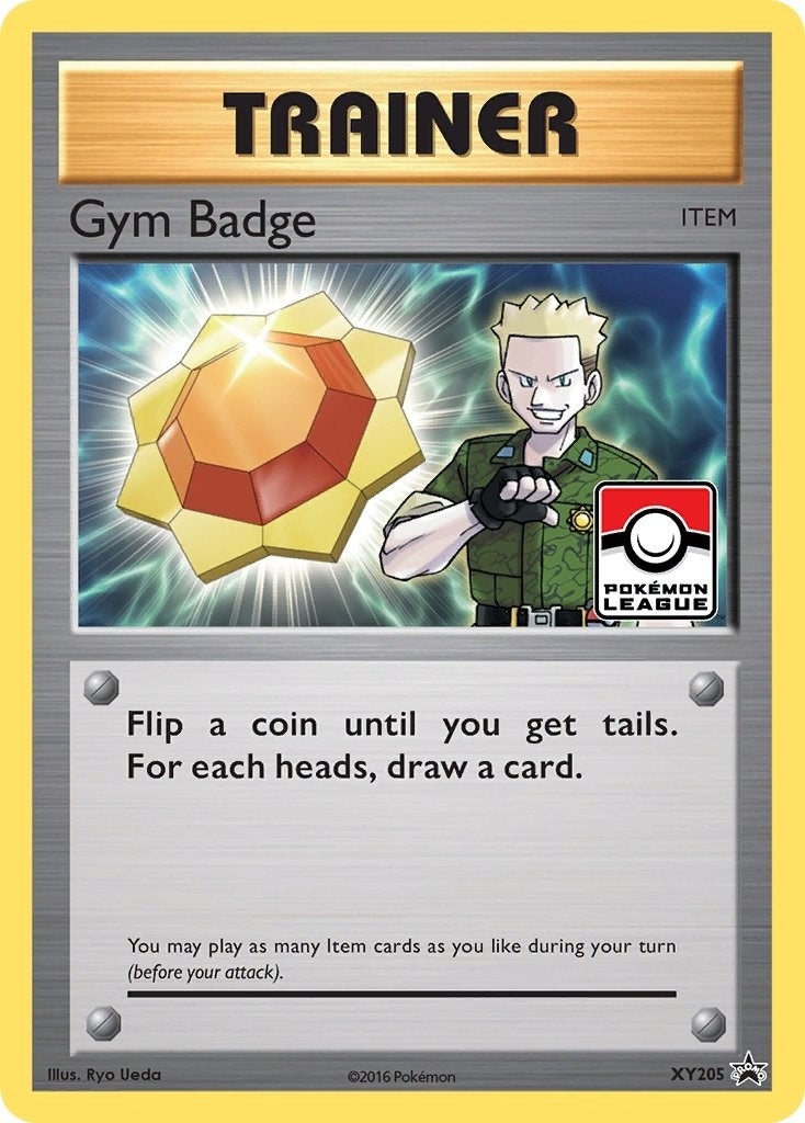 Image for Gym Badge (Lt. Surge) (XY205) [XY Promos] - Pokemon