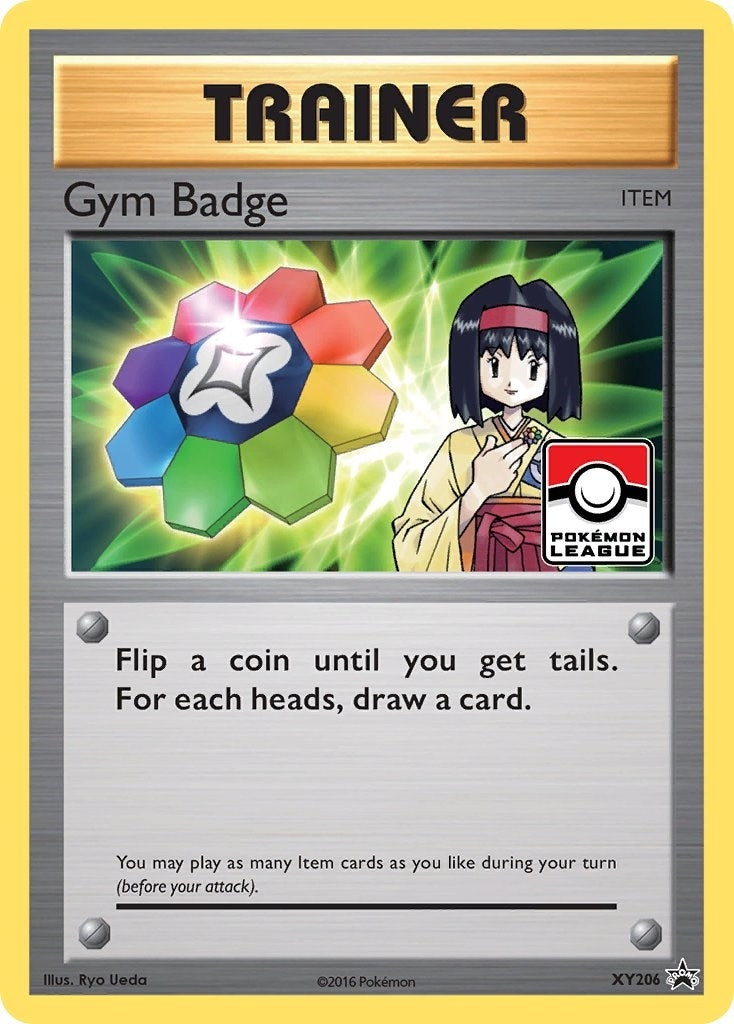 Image for Gym Badge (Erika) (XY206) [XY Promos] - Pokemon