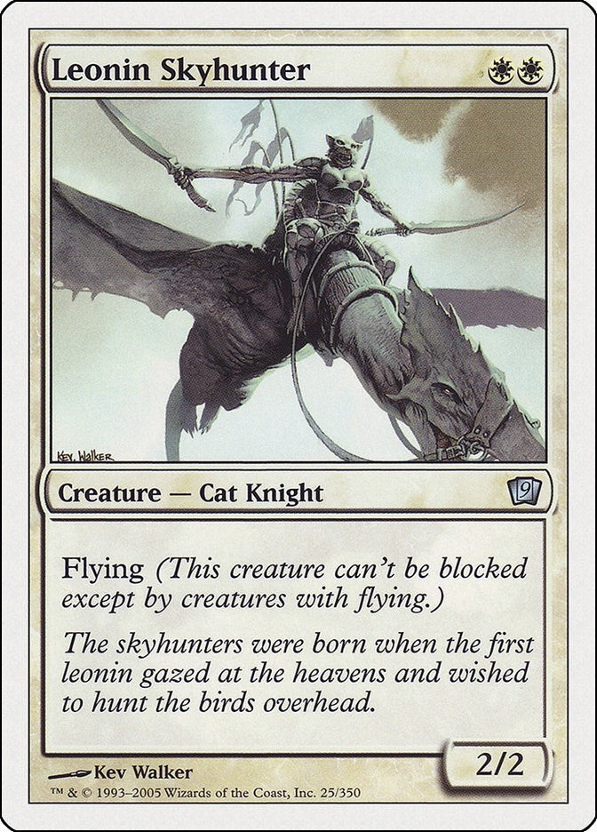 Image for Leonin Skyhunter (25) [9th Edition] - Magic: The Gathering