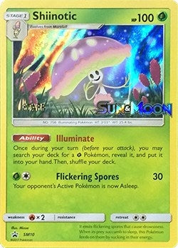 Image for Shiinotic - SM10 (Prerelease) [Staff] (SM10) [SM Promos] - Pokemon