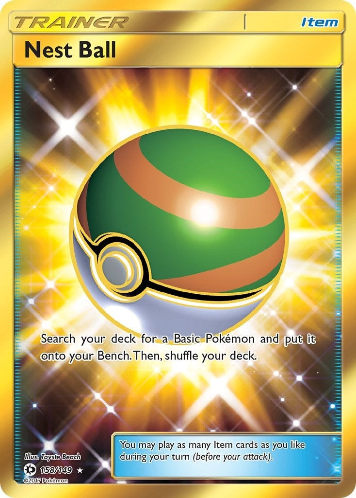 Image for Nest Ball (Secret) (158/149) [SM Base Set] - Pokemon