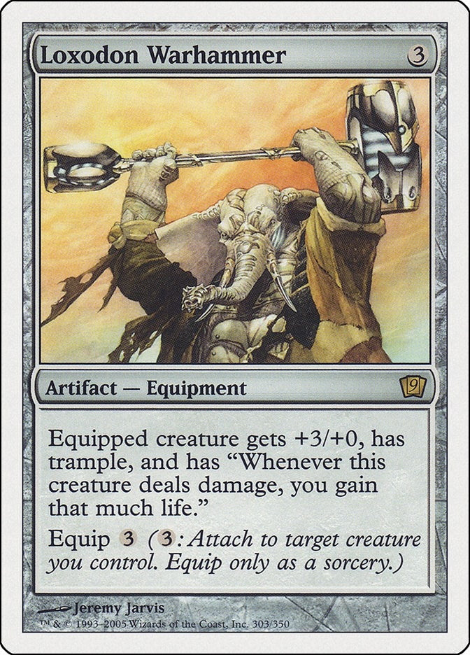 Image for Loxodon Warhammer (303) [9th Edition] - Magic: The Gathering