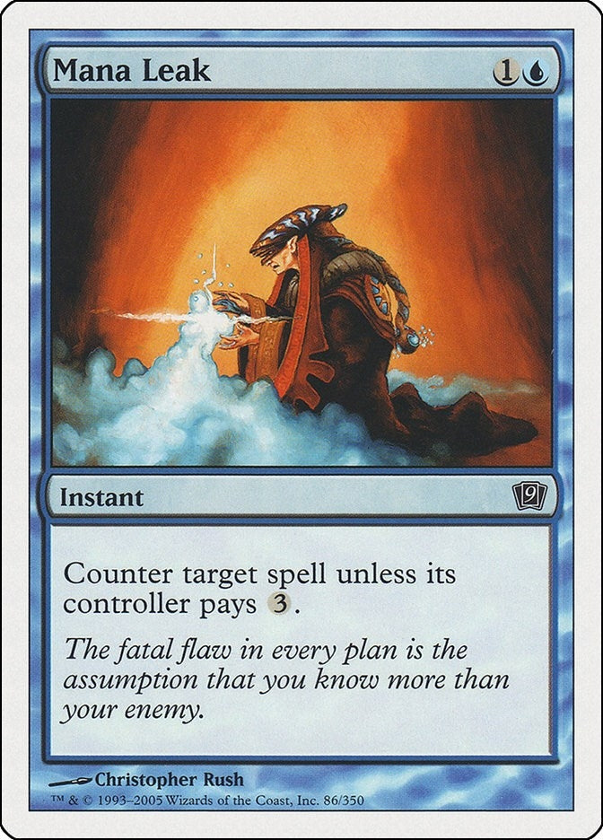 Image for Mana Leak (86) [9th Edition] - Magic: The Gathering