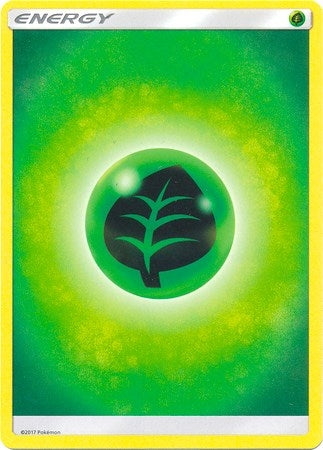 Image for Grass Energy (2017 Unnumbered) [SM Base Set] - Pokemon