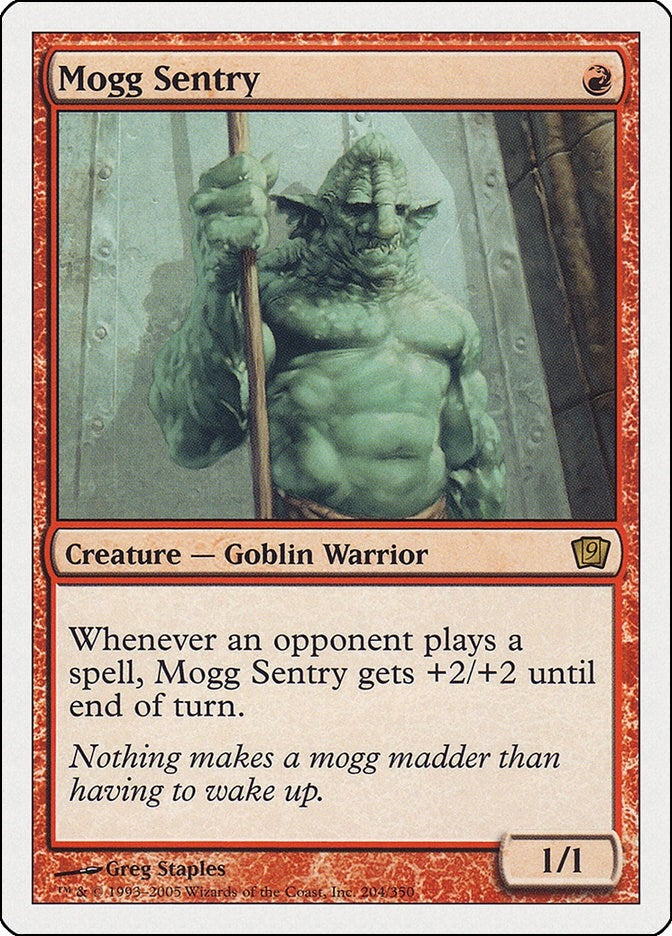 Image for Mogg Sentry (204) [9th Edition] - Magic: The Gathering