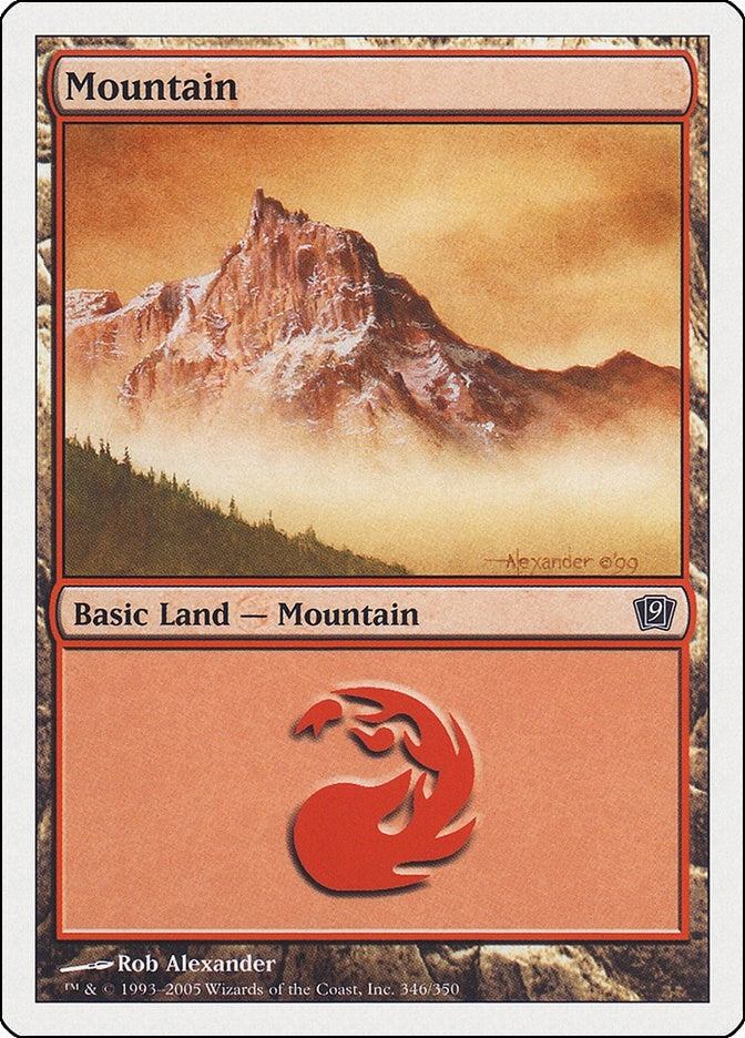 Image for Mountain (346) (346) [9th Edition] - Magic: The Gathering