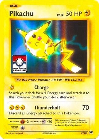Image for Pikachu - XY202 (Pokemon League) (XY202) [League & Championship Cards] - Pokemon
