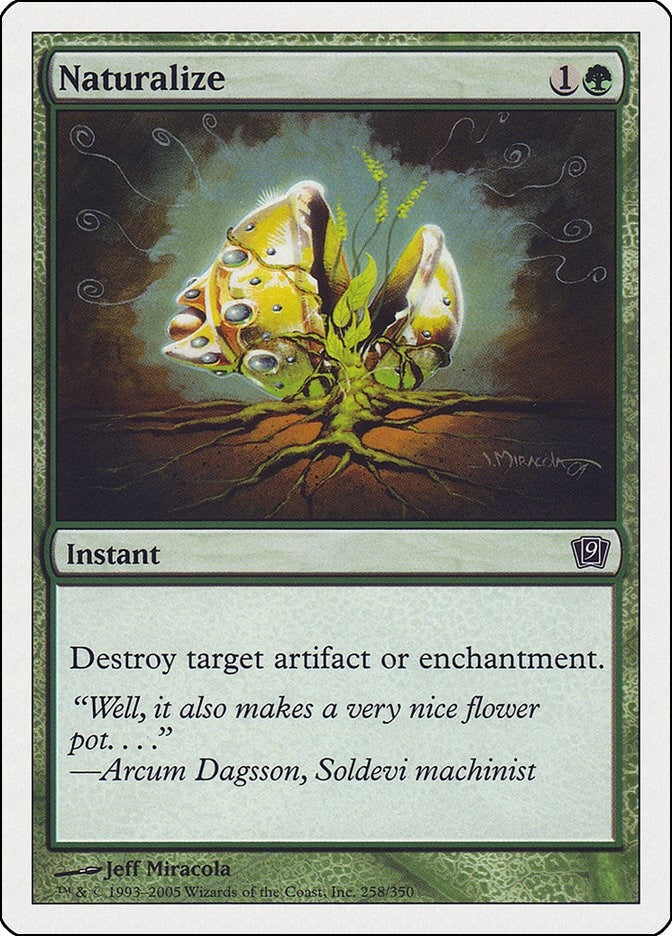 Image for Naturalize (258) [9th Edition] - Magic: The Gathering