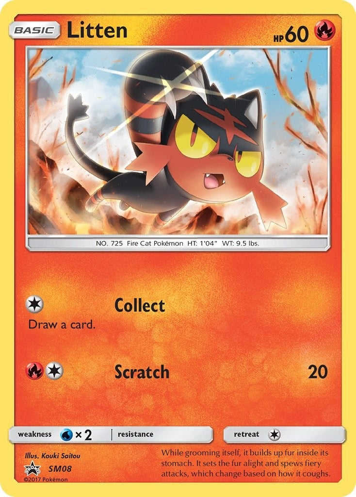 Image for Litten - SM08 (SM08) [SM Promos] - Pokemon