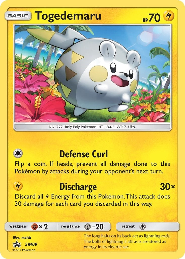 Image for Togedemaru - SM09 (SM09) [SM Promos] - Pokemon