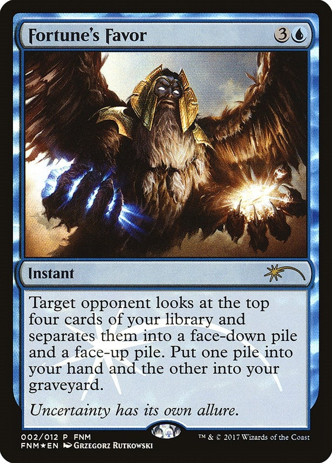 Image for Fortune's Favor (2) [FNM Promos] - Magic: The Gathering